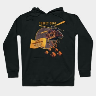 WKRP Turkey Drop Hoodie